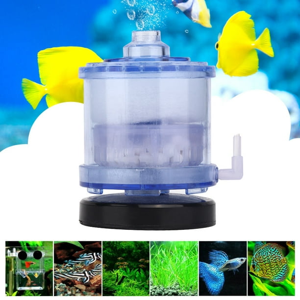 Sistema de filtración para acuario, tanque de peces externo, filtro de agua  redondo, limpiador de bo Ticfox