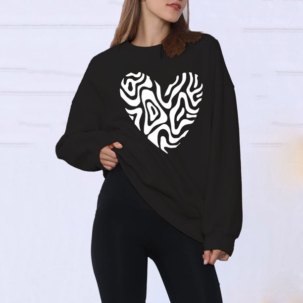 Gibobby Sudadera oversize mujer Sudadera sin Botones Sudadera para Mujer(Café,G)