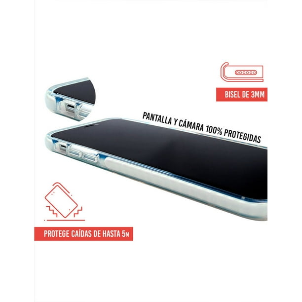 Funda para iPhone 12 Pro Max Tecnología Ultra Impacto Color Negro InstaCase  Antigolpes Uso Rudo