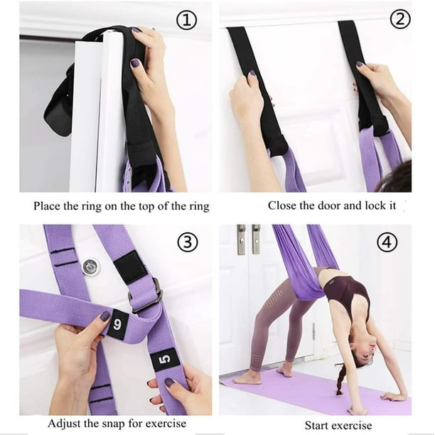 5 nuevas maneras de utilizar una correa de yoga