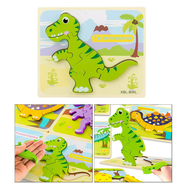 ZEYUSI Rompecabezas magnéticos para niños de 3 a 5 años, regalos de 84  piezas, rompecabezas para niños de 4, 5, 6 años, rompecabezas de  dinosaurios
