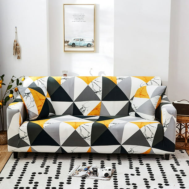 Fundas de sofá elásticas ajustables para sala de estar, funda de