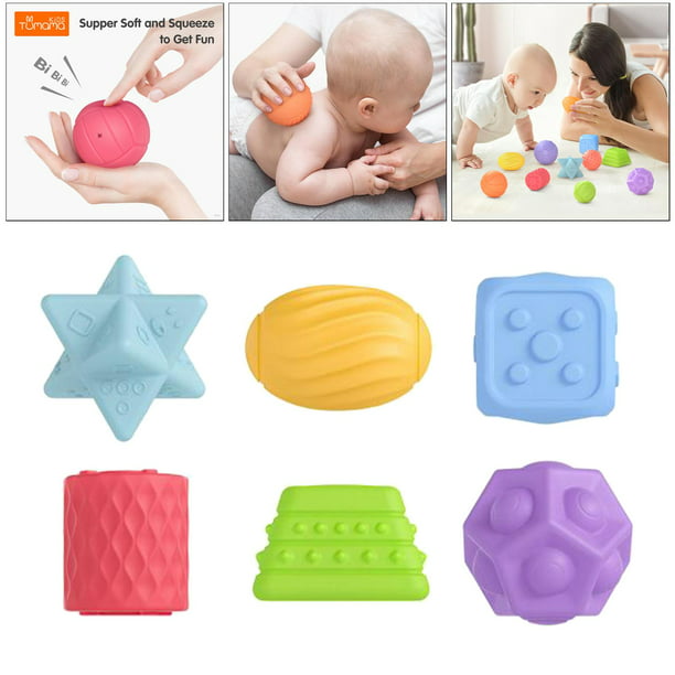Juguetes sensoriales simples para bebés a partir de 6 meses, acertijo para  niños pequeños, juguetes para inquietos con hoyuelos para niños que liberan  el estrés y la ansiedad Zhivalor WRMH-508