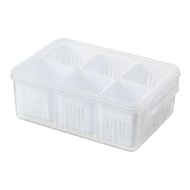 Comprar Contenedores transparentes para refrigerador, despensa organizada,  versátil y duradero, organizador de latas para frigorífico y caja de  almacenamiento de alimentos, 2 uds.