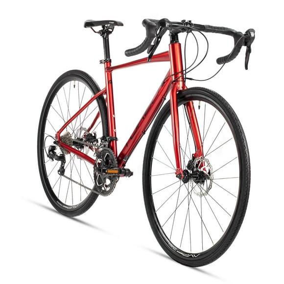 bicicleta ruta r700 20 velocidades aluminio color rojo turbo strada