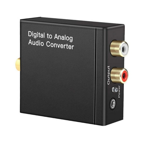 Conversor de audio digital a analógico Negro – Yaxa Store