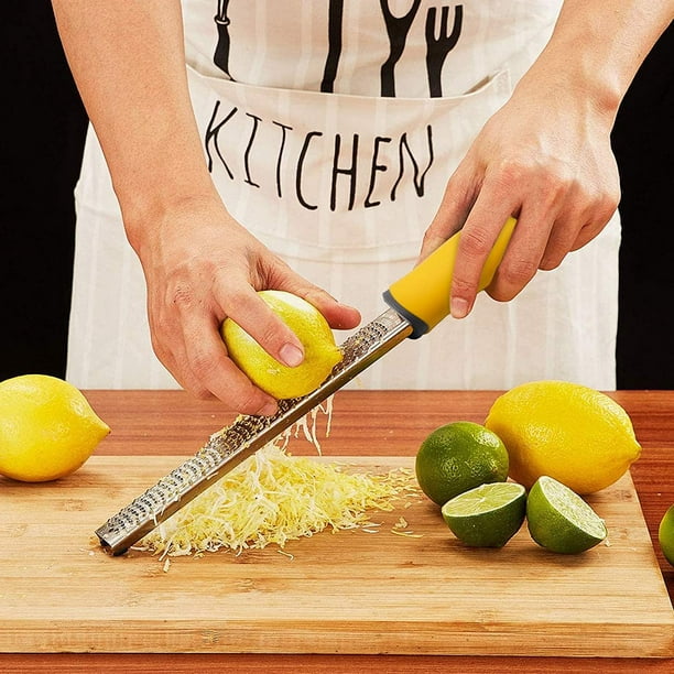 rallador zester de mircoplane para gengibre, citricos y queso