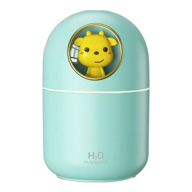 Mini Humidificador Silencioso para Bebés de 300 ml con Lámpara de Apagado  Automático de Macarena