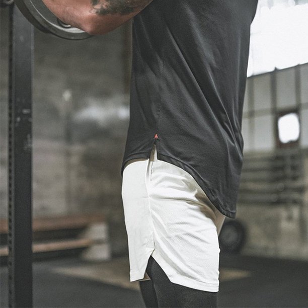 Pantalones Cortos Deportivos Crossfit Hombre 