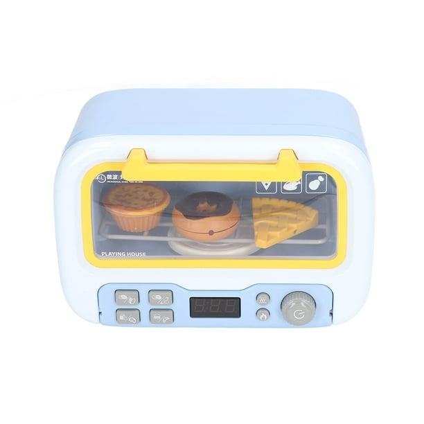 Mini lindo horno de microondas para niños, juguete educativo para