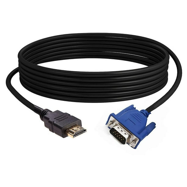 CABLE HDMI 10M ENMALLADO NEGRO