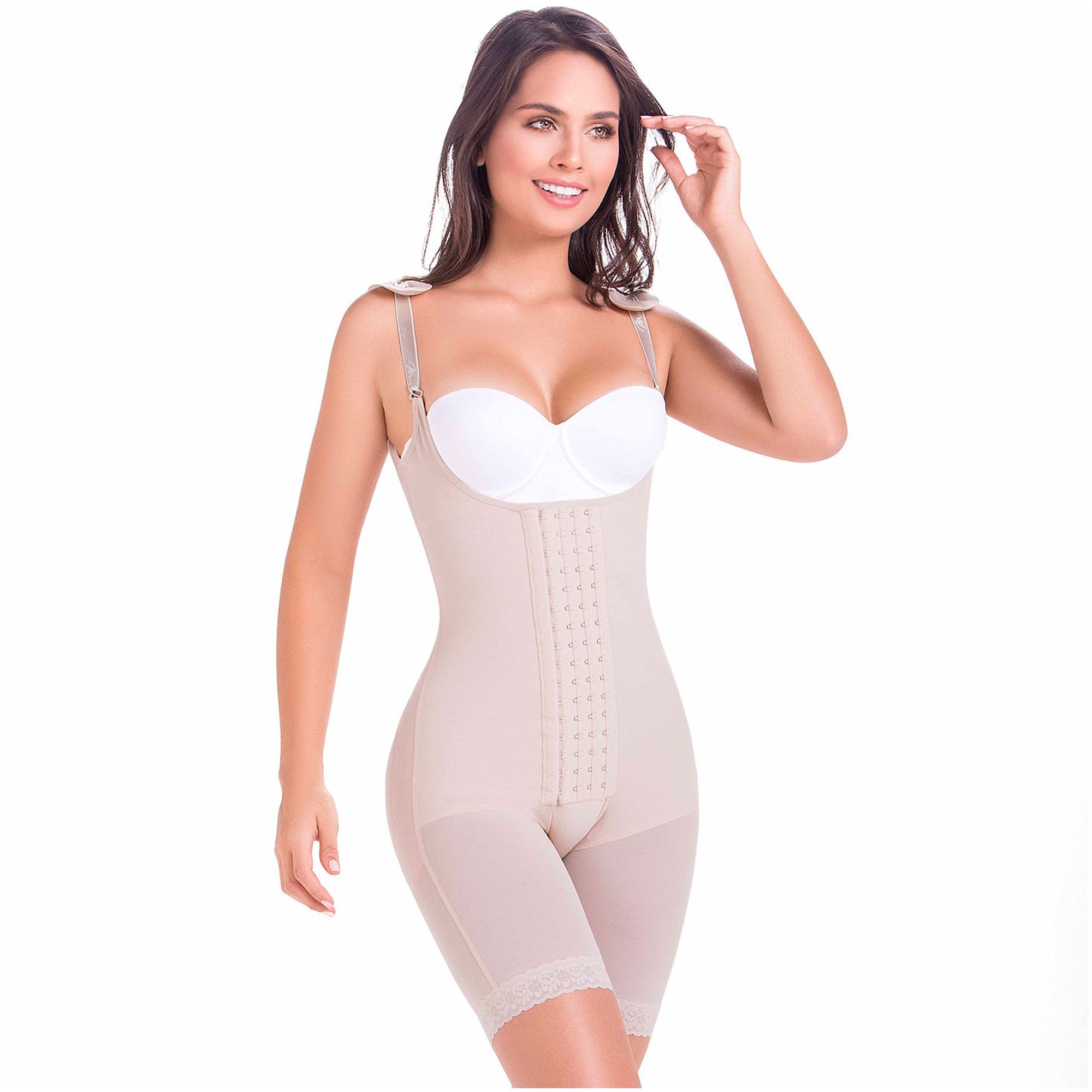 FAJA COLOMBIANA SALOME 215 TIPO REDUCTORA PARA MUJERCOLOR Beige