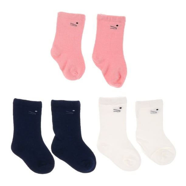12 par/lote calcetines blancos conveniente para niños edad 2 y estudiante  calcetines cortos de algodón toda la temporada niño niña niños calcetín -  AliExpress