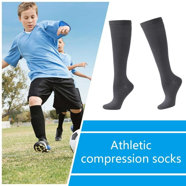 1 par de calcetines de compresión suaves para mujer y hombre, calcetines  deportivos para correr/caminar/andar en bicicleta