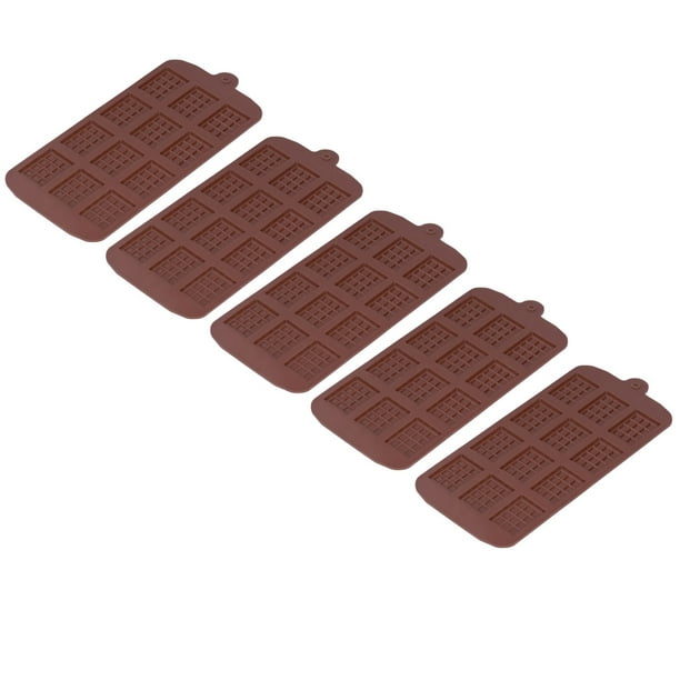 Molde Silicona Rectangular Para Postre 12 Cavidades