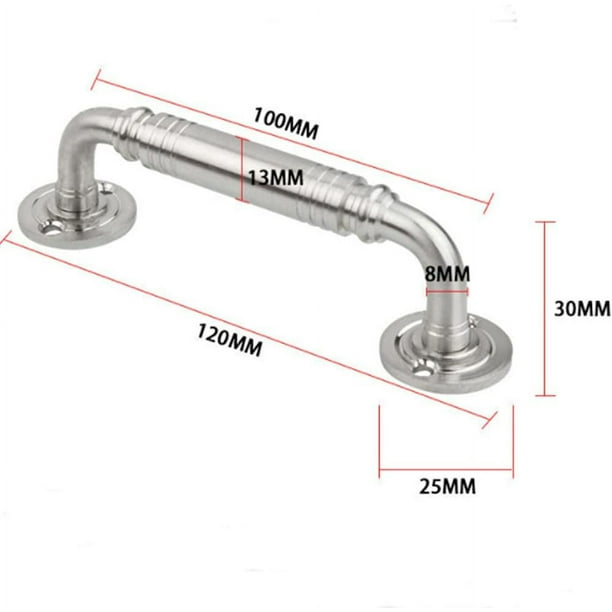 TIRADOR POMO MUEBLE ACERO INOXIDABLE MACIZO PUERTA ARMARIO COCINA BAÑO