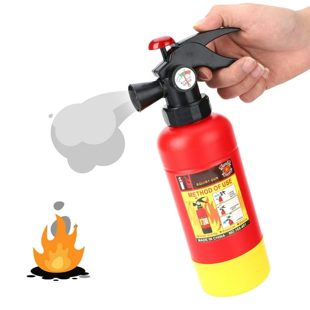 Extintor de incendios de dibujos animados para niños Juguete de chorro de  agua de juego de rol de bo Wmkox8yii shdjk3697