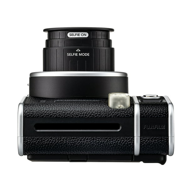 Fujifilm Instax Mini 40 - Cámara instantánea color negro vintage. + paquete  económico (40 hojas) paquete de accesorios para obturador, incluye funda