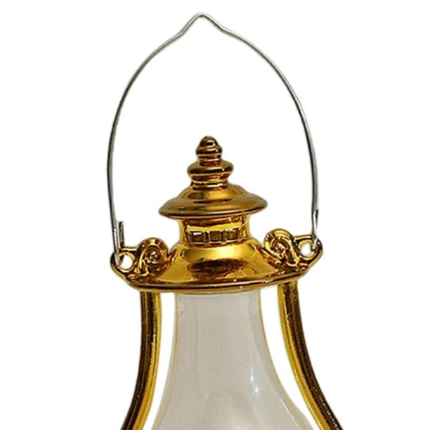 ZNZNANG Original lámpara de petróleo de bronce, lámpara de aceite antigua,  lámpara de aceite vintage, lámpara de luz para estudio, dormitorio, teatro