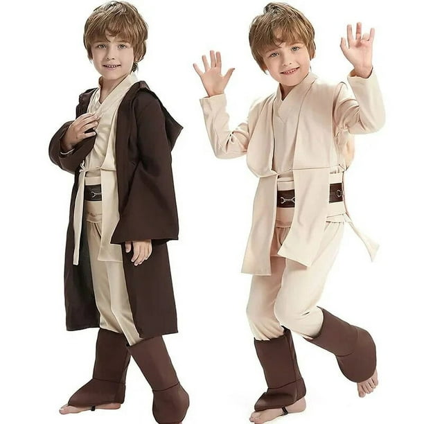 Disfraz jedi Obi-Wan Kenobi con un sable laser Star Wars™ - niño