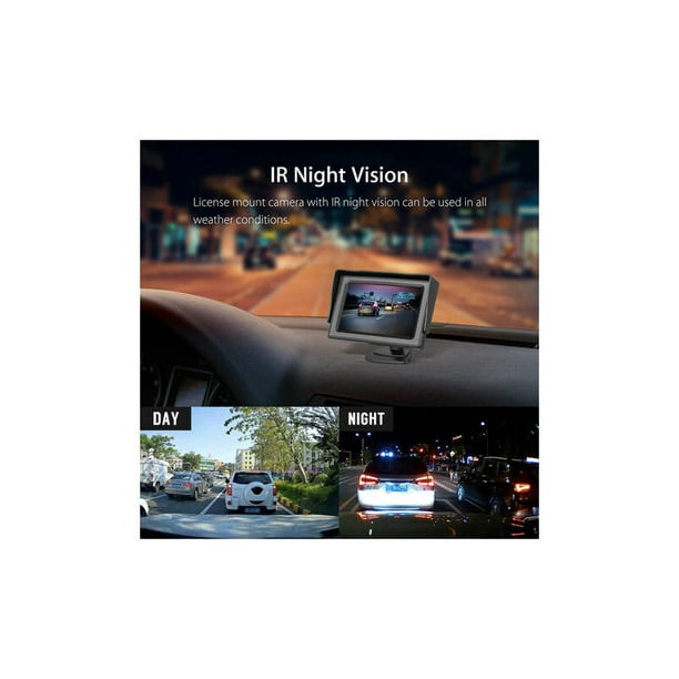 Kit de système de caméra recul de sans fil pour voiture / camion /  fourgonnette / pick-up / camping