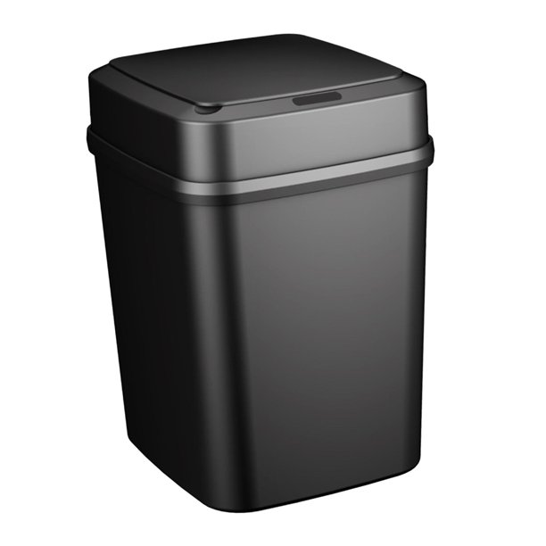 Cubo de basura automático, cubo de basura sin contacto, papelera, cubo de  basura, cubo de basura inteligente, cubo de basura eléctrico para cocina,  13L BLESIY Bote de basura inteligente