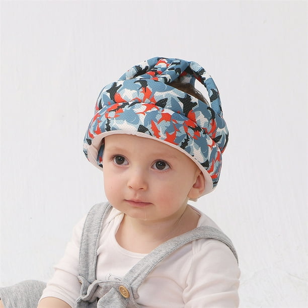 1 gorro de casco anticaída para niños pequeños: protector de