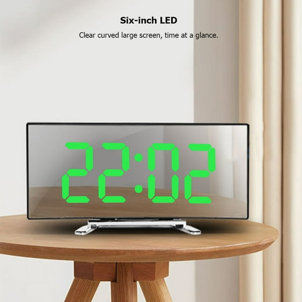 Mesita de noche creativa Reloj Despertador de escritorio Despertador  electrónico para el dormitorio Likrtyny