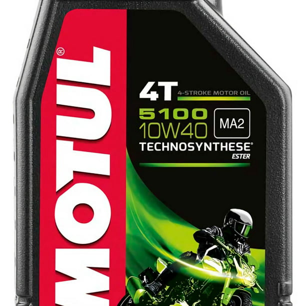 Motometa Detalles Aceite para motocicleta 4T-1L 10w40 7100 sintetico Motul