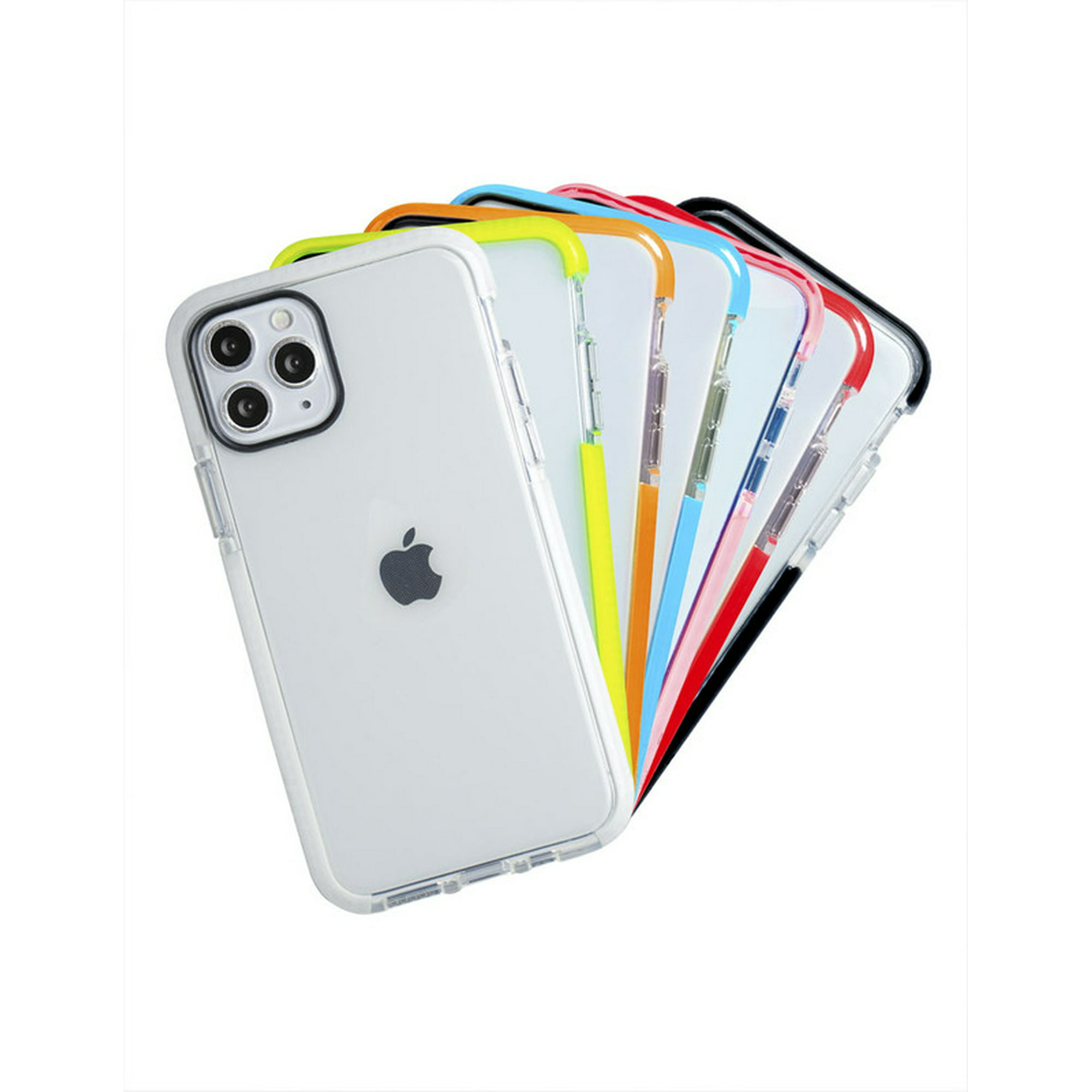 Funda para iphone 11 pro max tecnología ultra impacto color blanco instacase antigolpes uso rudo