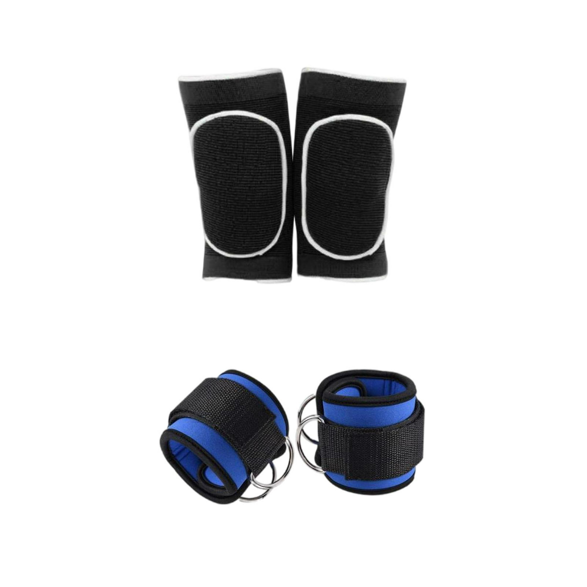 Esponja gruesa, 1 par de rodilleras, funda protectora para Snowboard,  patinaje, voleibol Azul M kusrkot Rodilleras