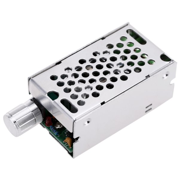 Regulador de voltaje Irfora Regulador de voltaje variable compacto  Velocidad de temperatura portátil Voltaje de luz Atenuador ajustable Irfora  Regulador de voltaje