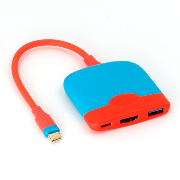 ADAPTADOR TIPO USB-C DE RED + HUB USB + HDMI + USB-C