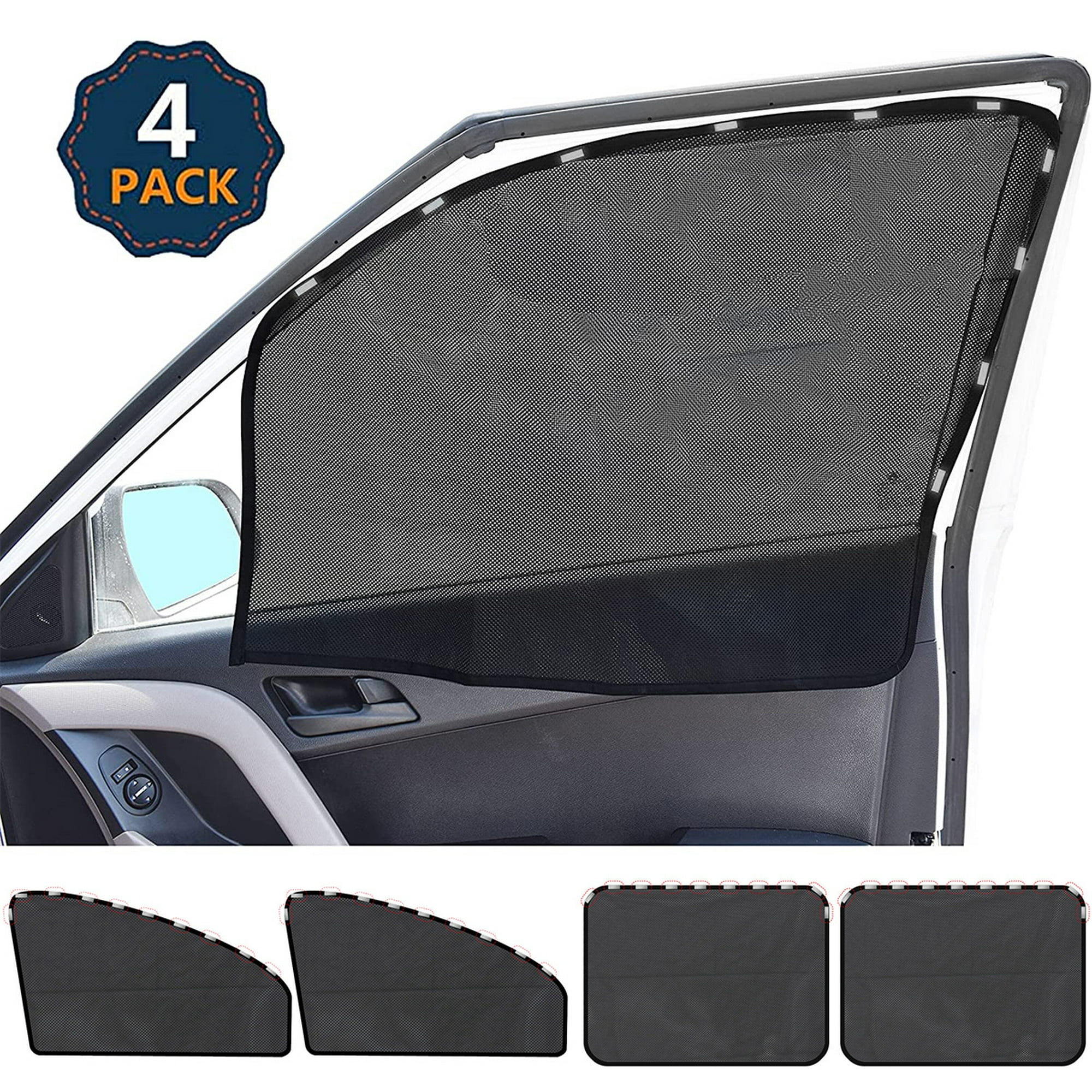 Parasol De Ventana Pack X 2 Accesorio Para Auto / Camioneta