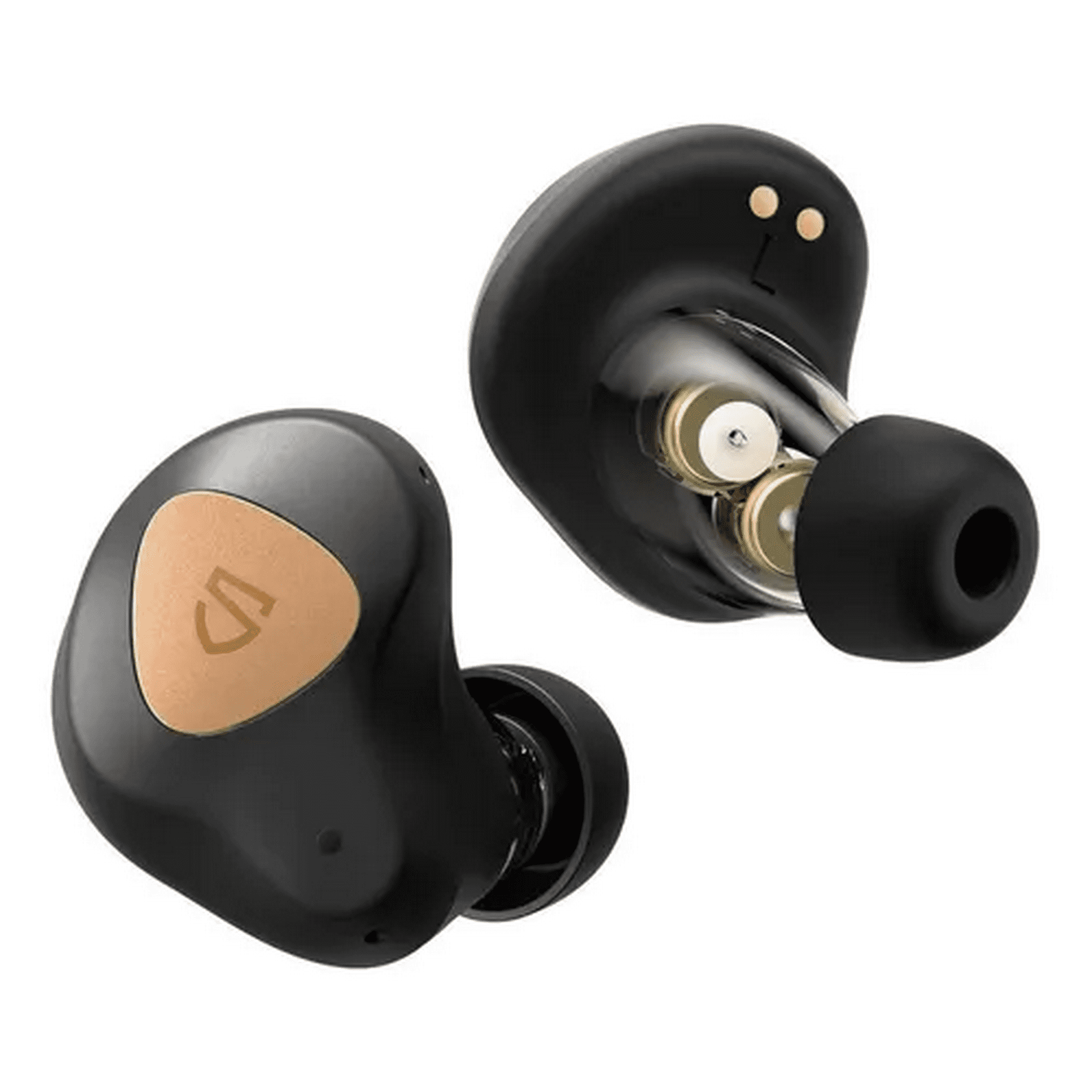 Audífonos Inalámbricos Con Micrófono Malubero Color Negro Con Bluetooth 5.0