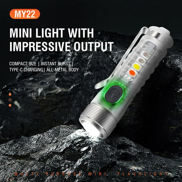 Mini Linterna LED LLAVERO Multifuncional
