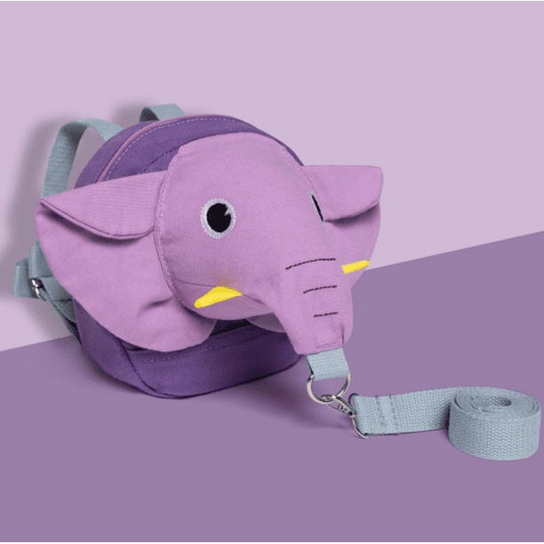 WowPrint Mochilas para niños y niñas, diseño de elefante, 38 cm