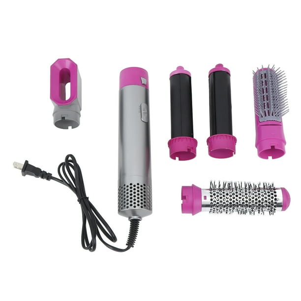 Set Cepillo Secador 5 En 1 Rizador Automático Hot Air Styler