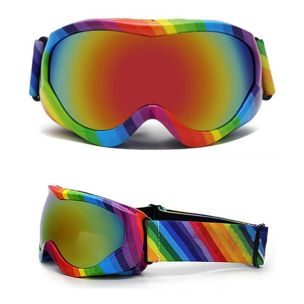 Gafas De Esquí Para Niños Gafas De Snowboard Coloridas Gafas De Doble Lente  Anti Niebla Gafas De Pro Moyic OD016008-01
