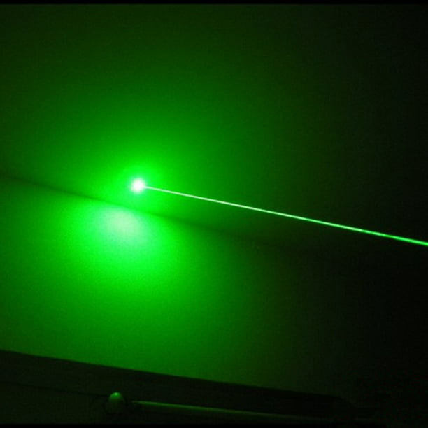 Potente puntero láser rojo y verde 3000m 532nm láser 303 enfoque Ehuebsd de  vista bolígrafo de antorcha láser quemador ajustable carga del 18650