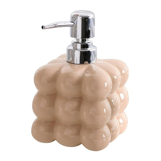 Dispensador de jabón líquido para baño de cerámica