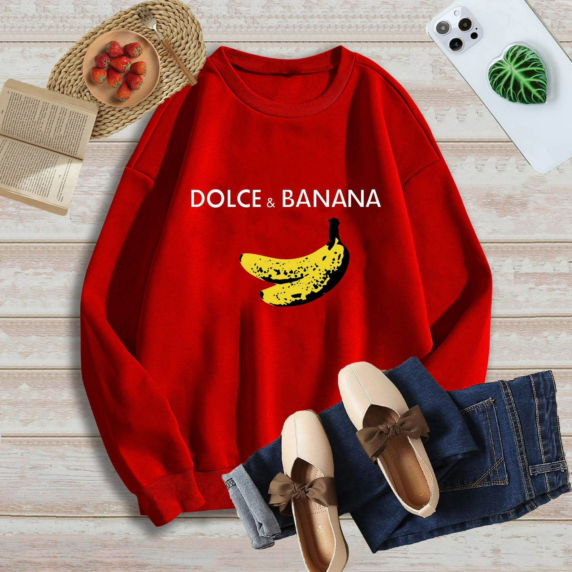 Sudadera con capucha con estampado de Dolce & Banana para hombre