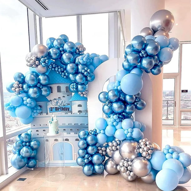 Cinta de globos de 50 pies de largo para hacer guirnaldas de arco  vaporizador para cumpleaños, bodas, baby shower, decoraciones de fiesta