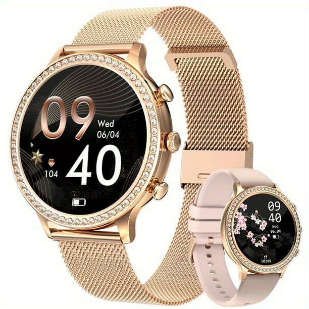 Oferta Smartwatch Mujer,Reloj Inteligente Mujer con Llamada