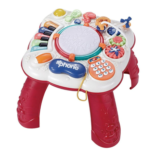 Controlador remoto del juego del juguete del bebé, juguetes musicales luz y  sonido aprendizaje educativo temprano para los bebés
