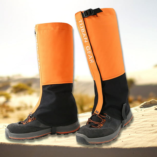 Polainas para piernas impermeables ajustables - Polainas para botas de nieve  para exteriores Labymos Polainas de pierna