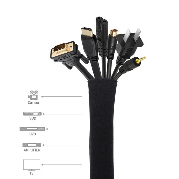 Organizador de cables de silicona DINAX DXCABORG