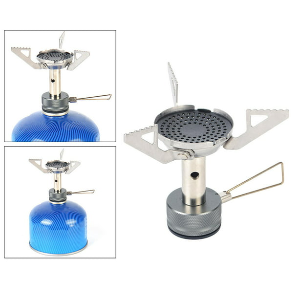 Estufa portátil de camping Mini quemador ligero de cocina de gas para  camping Bl20378 - China Estufas de campamento y Estufas precio