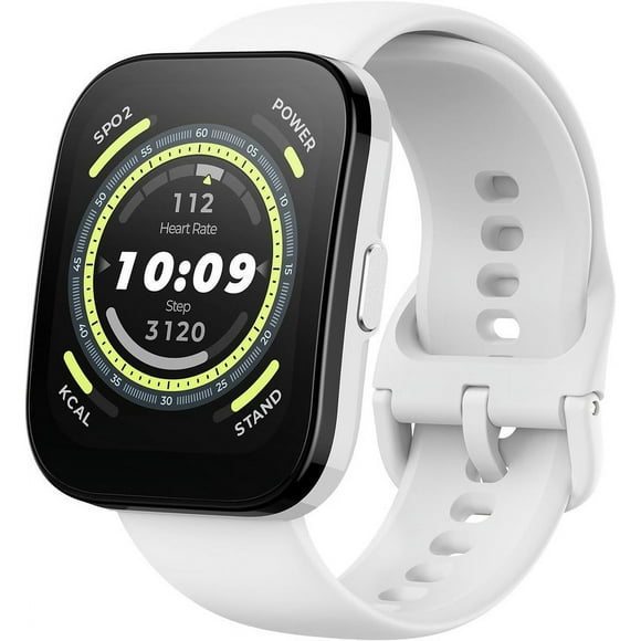 reloj inteligente amazfit smartwatch bip 5 reloj inteligente con pantalla ultra grande blanco