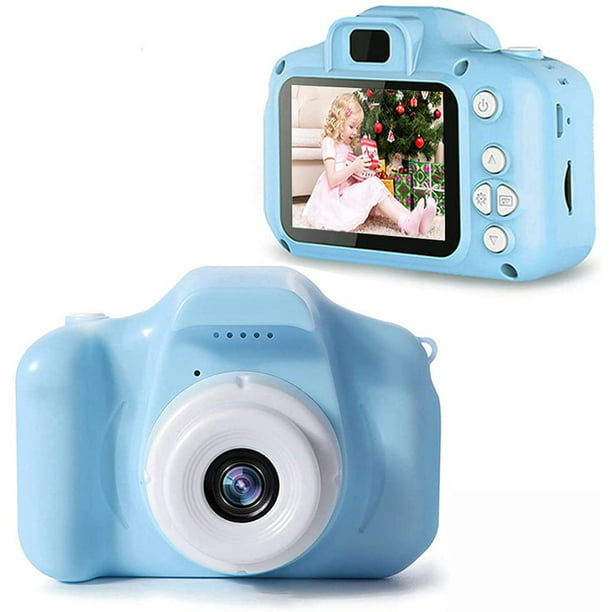 Mini videocámaras de cámara digital para niños para niños y niñas, Cámara  doble digital de 2,0 pulgadas, Cámara infantil anticaída de regalo - con  tarjeta SD 32G Adepaton ZH-308